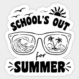 School Out For Summer Sticker
